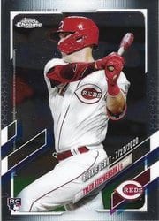 2021 Topps Chrome Update Base Set Tyler Stephenson #USC26 card