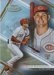 2021 Topps Gold Label Base Set Tyler Stephenson #20 card