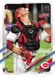 2021 Topps UK Edition Base Set Tyler Stephenson #41 card