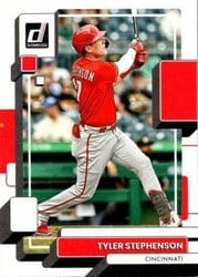 2022 Donruss Base Set Tyler Stephenson #218 card