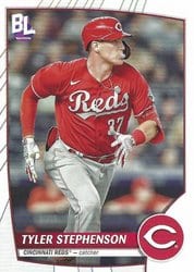 2023 Topps Big League Base Set Tyler Stephenson #46 card