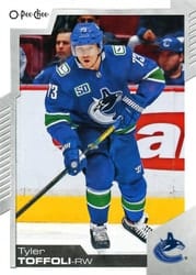 2020-21 O-Pee-Chee Base Set Tyler Toffoli #187 card