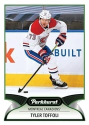 2021-22 Parkhurst Base Set Tyler Toffoli #221 card