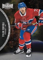 2021-22 SkyBox Metal Universe Base Set Tyler Toffoli #78 card