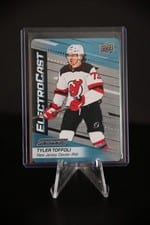 2023-24 Upper Deck Engrained ElectroCast Metal Tyler Toffoli #EC-49 card