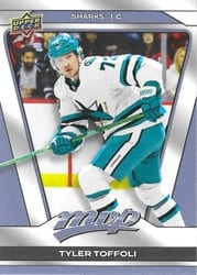 2025-26 Upper Deck MVP Base Set Tyler Toffoli #43 card