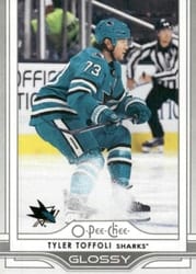 2025-26 Upper Deck O-Pee-Chee Glossy Tyler Toffoli #OG-33 card