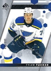 2022-23 SP Authentic Base Set Tyler Tucker #189 card