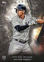 2018 Topps Inception Base Set Tyler Wade #40 card