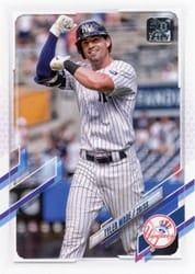 2021 Topps Update Base Set Tyler Wade #US115 card