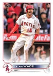 2022 Topps Update Base Set Tyler Wade #US232 card