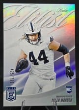 2025 Donruss Elite Rookie Elitist Tyler Warren #9 card