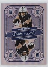 2025 Donruss Elite Rookie On Deck Tyler Warren #10 card
