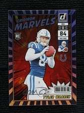 2025 Donruss Gridiron Marvels Tyler Warren #GM-TWN card