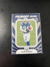 2025 Donruss Optic Rookie Primary Colors Tyler Warren #16 card