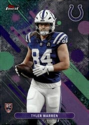 2025 Finest Base Set Tyler Warren #33 card