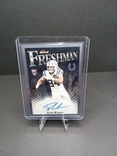 2025 Finest Finest Freshman Autographs Tyler Warren #FFA-TW card