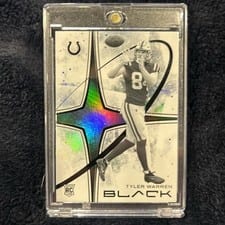 Tyler Warren 2025 Panini Black White Night card