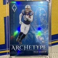 2025 Panini Phoenix Archetype Tyler Warren #1 card