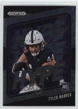 2025 Panini Prizm Draft Picks Hype Tyler Warren #6 card