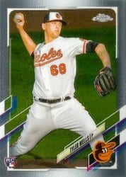 2021 Topps Chrome Update Base Set Tyler Wells #USC83 card