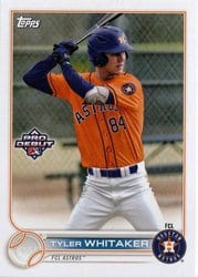 2022 Topps Pro Debut Base Set Tyler Whitaker #PD-88 card