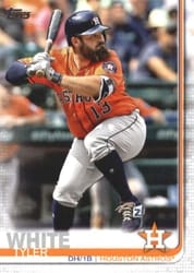 2019 Topps Base Set Tyler White #545 card