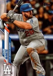 2020 Topps Base Set Tyler White #323 card