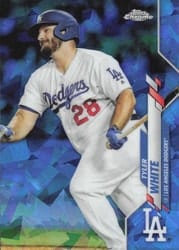 2020 Topps Chrome Update Sapphire Edition Base Set Tyler White #U-93 card