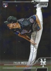 2022 Stadium Club Chrome Base Set Tylor Megill #290 card