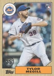 2022 Topps 1987 Topps Baseball (Series 1) Tylor Megill #T87-82 card