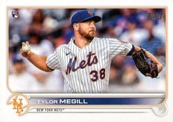 2022 Topps Base Set Tylor Megill #134 card