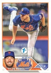 2023 Topps 1st Edition Base Set Tylor Megill #83 card