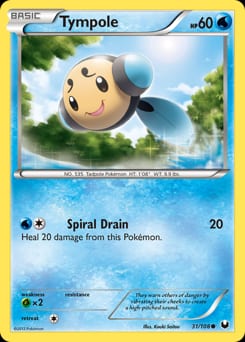 Dark Explorers Tympole #31 card