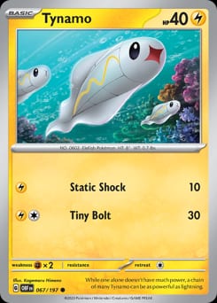 Obsidian Flames Tynamo #67 card