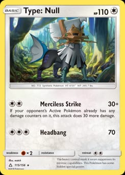 Ultra Prism Type: Null #115 card