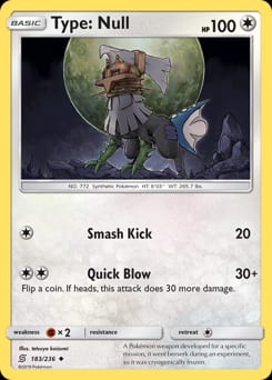 Unified Minds Type: Null #183 card
