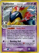 2006 Dragon Frontiers Typhlosion δ #12 card