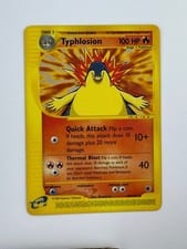 2002 Expedition Base Set Typhlosion #64 card