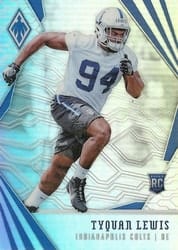 2018 Panini Phoenix Base Set Tyquan Lewis #161 card