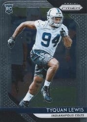 2018 Panini Prizm Base Set Tyquan Lewis #261 card