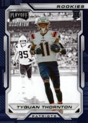 2022 Panini Chronicles Playoff Momentum Rookies Tyquan Thornton #PMR-20 card