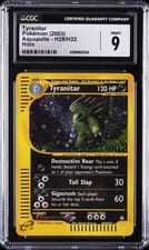 Tyranitar Aquapolis card