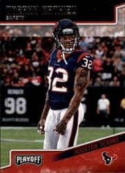 2018 Panini Playoff Base Set Tyrann Mathieu #81 card