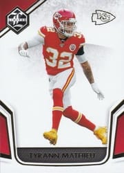 2019 Panini Limited Base Set Tyrann Mathieu #42 card