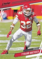 2020 Panini Prestige Base Set Tyrann Mathieu #64 card
