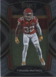 2020 Panini Select Base Set Tyrann Mathieu #239 card