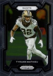 2023 Panini Prizm Base Set Tyrann Mathieu #218 card