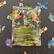 XY Black Star Promos Tyrantrum-EX #XY70 card