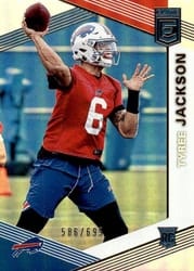 2019 Donruss Elite Base Set Tyree Jackson #198 card